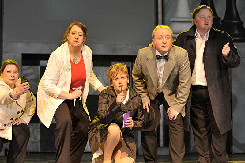 Beki Allen, Wendy Newton, Nicky Fallon, Kevin Nugent, David J Lee